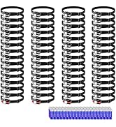 KunHe LED 60 Pack Lightweight Small Headlamp with Red Light for Adults Kids Outdoor Night Surviva...