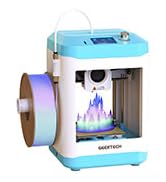 Geeetech M1 3D Printer for Kids and Beginners, Fully Assembled 250mm/s Mini 3D Printers