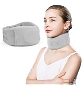 RESTCLOUD Soft Neck Brace Cervical Collar, Neck Brace for Neck Pain and Support, Comfortable and ...