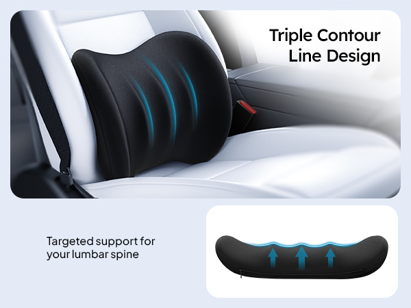 lumbar support pillow for car