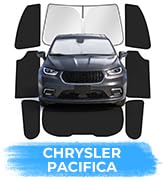 Car Window Shades for Chrysler Pacifica/Pacifica Hybrid 2017-2025, 8pcs Privacy Sun Shade Set for...