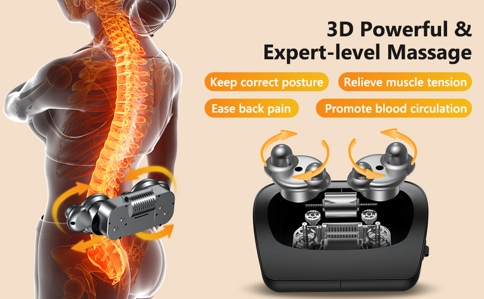 Deep Kneading Back Massager