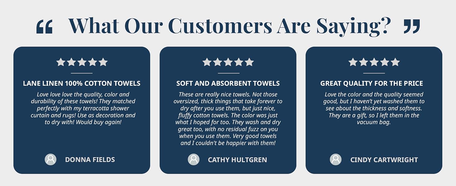 Customer Testmonies