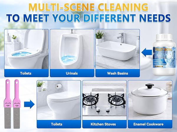 pumice stone toilet cleaner with handle