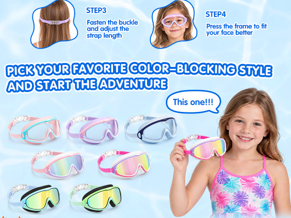 Kids Swim Goggles