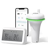 INKBIRD 2nd-Gen Floating Pool Thermometer with IBS-M2 Wi-Fi Gateway Combo, Wireless Swimming Pool...