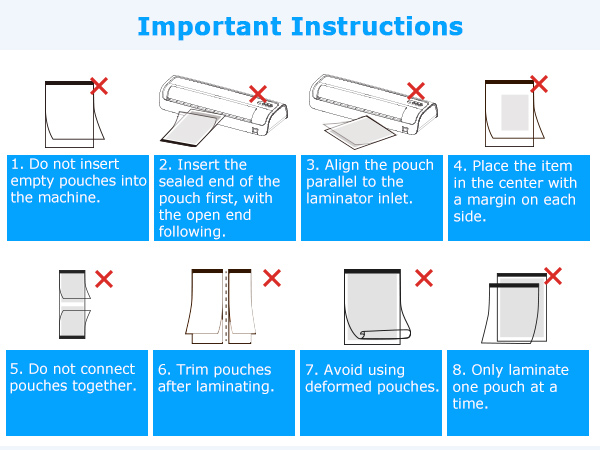 BONSEN Personal Laminators for Teachers Home Office School Use