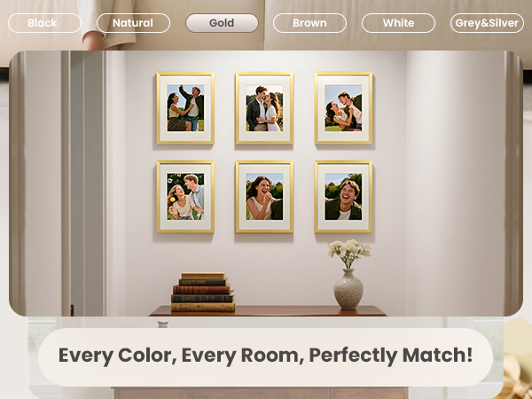 gold picture frames