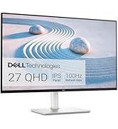 Dell S2725DS Monitor - 27 Inch, QHD (2560x1440) Display, 100Hz refresh rate, 1500:1 contrast rati...