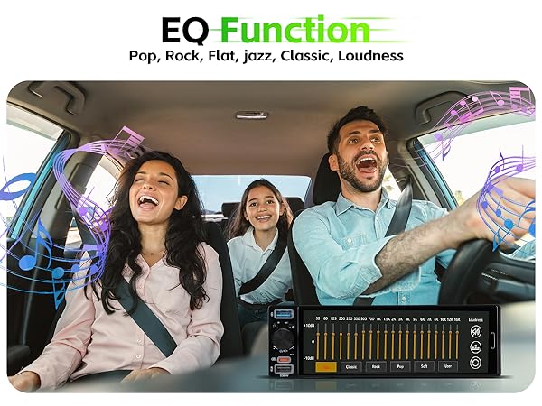 Single Din Car Stereo 