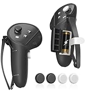 Silicone Grip Case for Meta Quest 3, TanReginal Accessories for Meta Quest 3 with Adjustable Knuc...