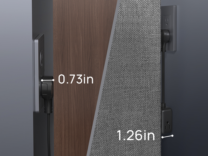 flat outlet extender