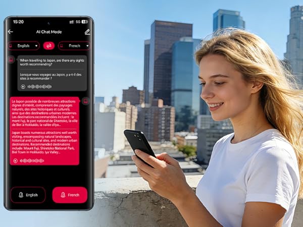 AI Language Translator Earbuds