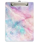 Hongri Plastic Clipboard, Standard A4 Letter Size for Students, Teacher, Woman and Kids, Low Prof...