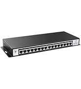 VJB 16 Port Gigabit Ethernet Easy Smart Managed Switch, Home Network Hub, Office Ethernet Splitte...