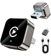 2026 Upgraded Wireless CarPlay Adapter for iPhone &amp; Android, Auto-Connect | 2-in-1 Adapter, Fast ...
