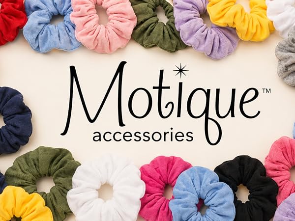 Motique Accessories Scrunchies