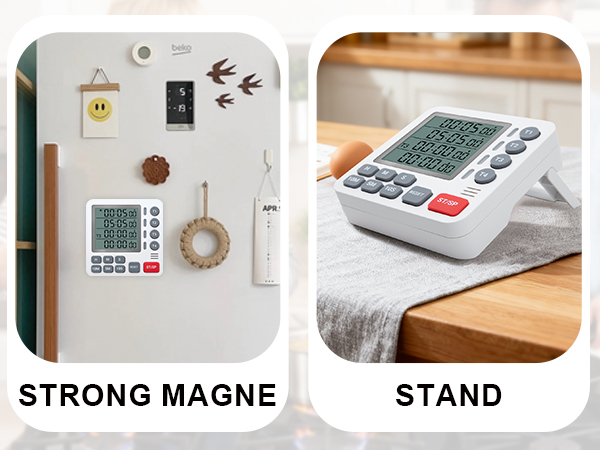 Strong Magnetic Back &amp;amp; Multi-Mount