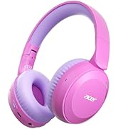 acer Kids Bluetooth Headphones, 85/94dB Volume Limiter, Foldable Wireless Over-Ear Headphones for...