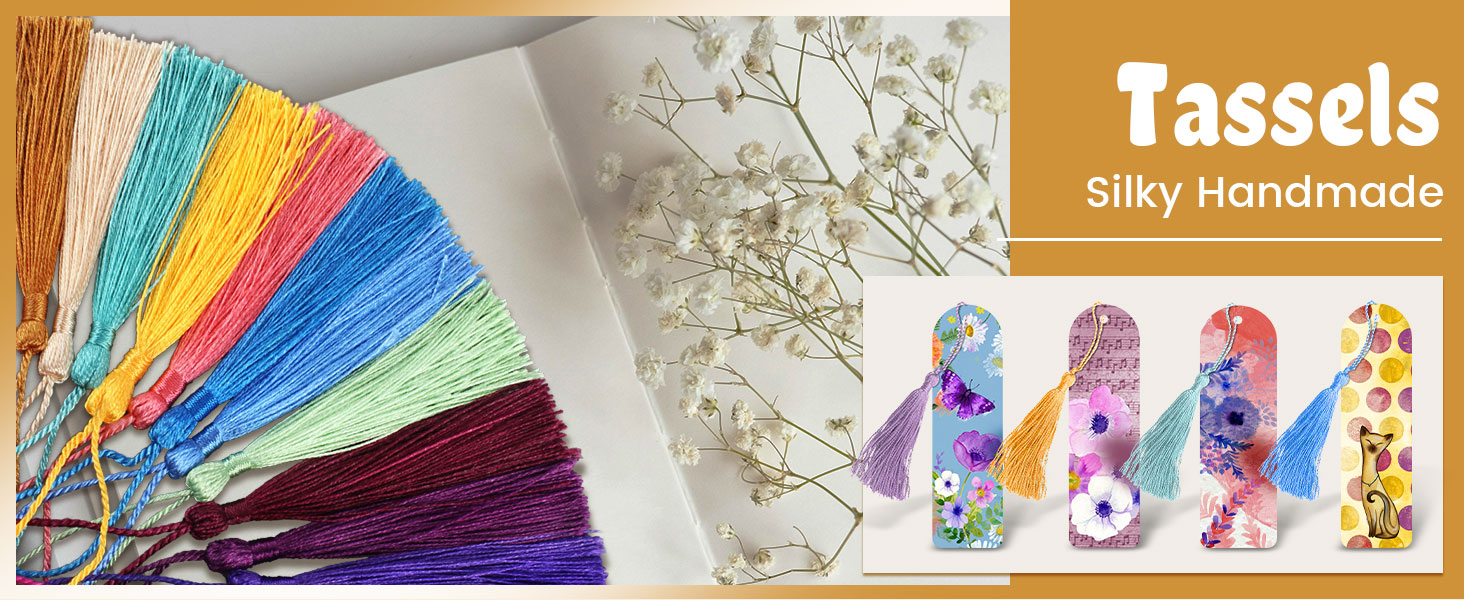 bookmark tassels