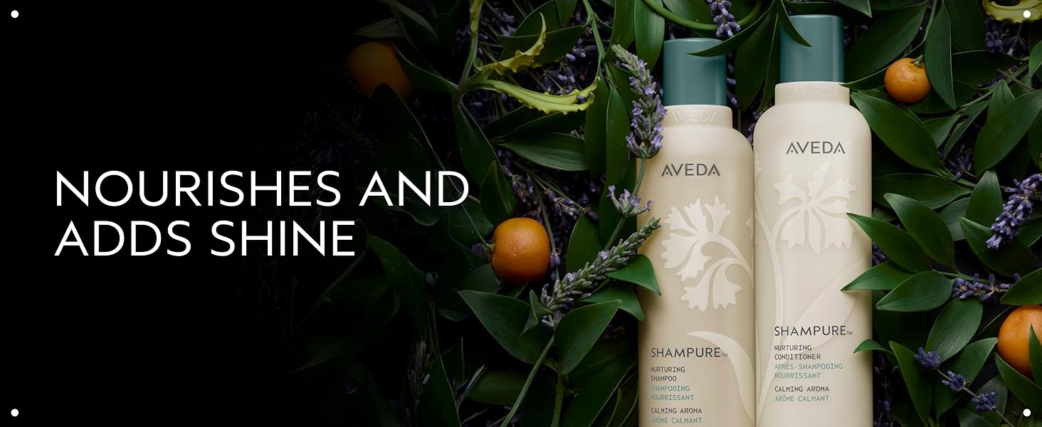 Shampure Nurturing Shampoo Cleanses and nourishes fine to medium hair