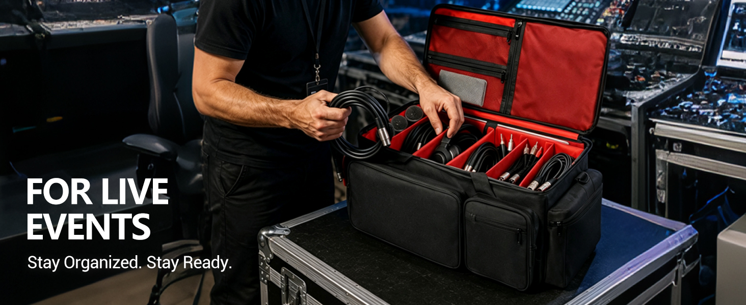 DJ equipment bag