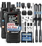 Ham Radio TIDRADIO TD-H3 Plus, Bluetooth-Headphone-connectable, Web Upgrade, APP PC Wireless Prog...