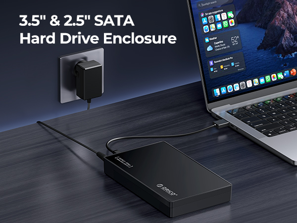 support 2.5 &amp; 3.5 Inch ssd/hdd