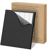 EVALIT Genuine ET066 Air Purifier Replacement Filter for ET066 Air Purifier, Washable HEPA 3-Stag...