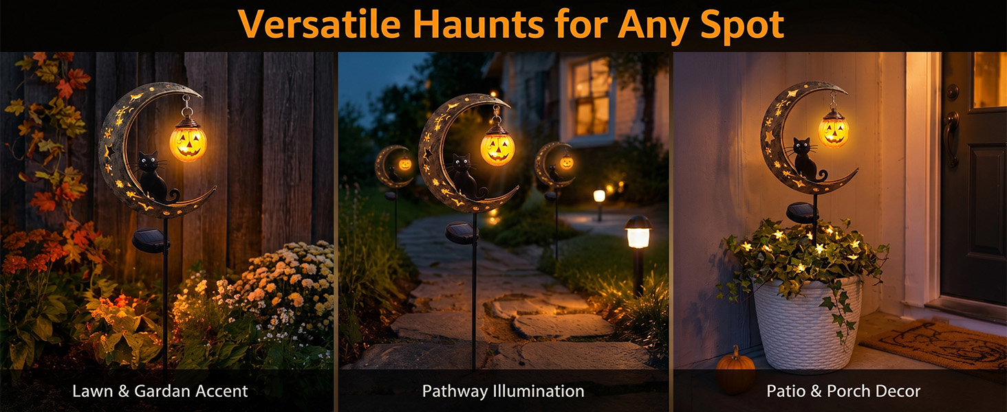 halloween solar lights