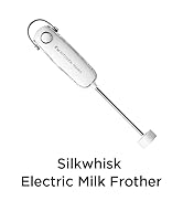 Kitchen Mama Electric Milk Frother Handheld - Mini Drink Mixer &amp;amp; Cold Foam Maker, Frother Wand