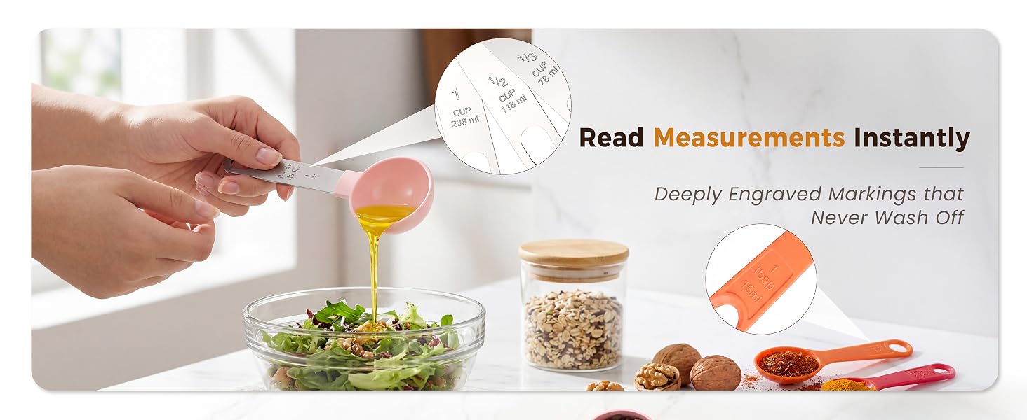 Measuring Cups and Spoons Set