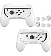 FASTSNAIL Grips Compatible with Nintendo Switch Joy-Con&amp;Switch OLED Model, Wear-resistant Handle ...