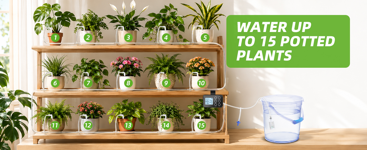 auto watering for plants indoor