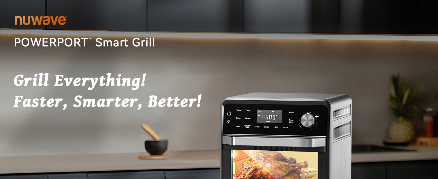 Nuwave TODD ENGLISH Air Fryer Grill Oven Combo