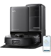 eufy Robot Vacuum E25, 20,000 Pa Turbo Suction,Roller Mop with HydroJet System, All-in-One Robot ...