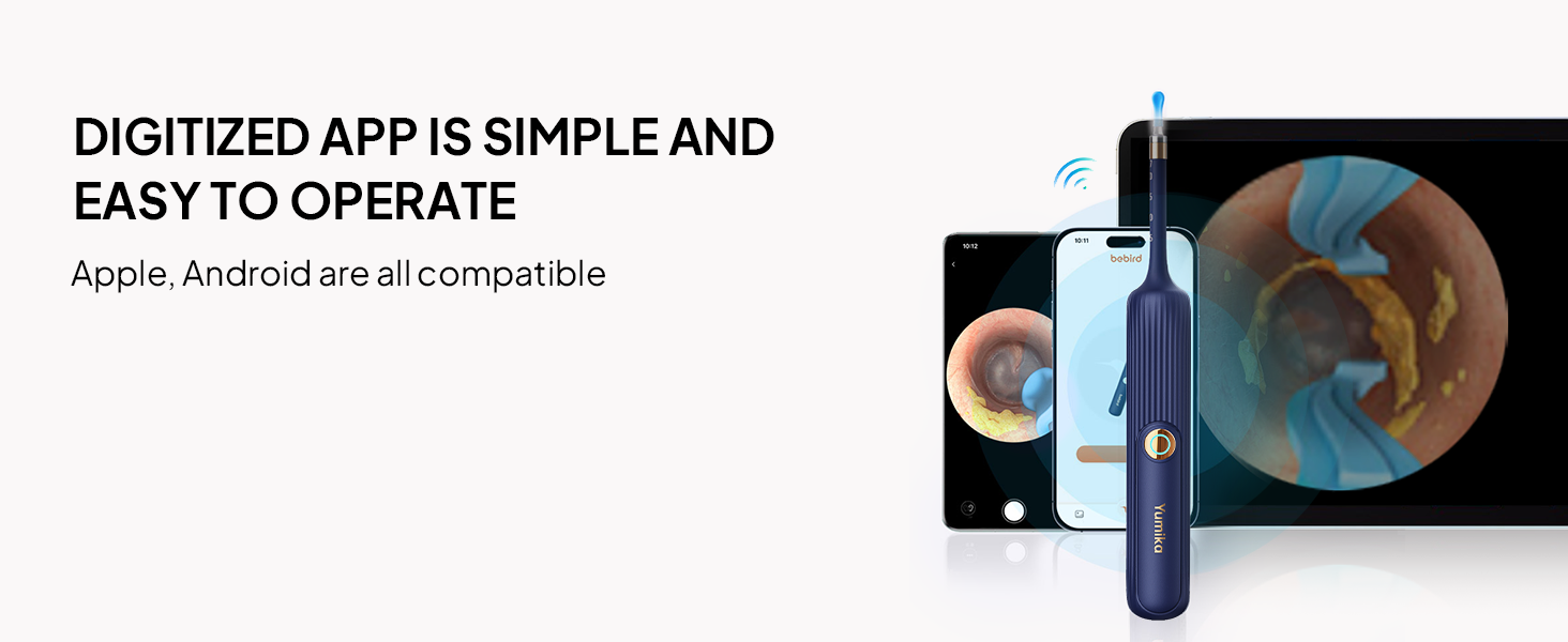 ear wax removal tool camera ear cleaner cleaning earwax remover kit