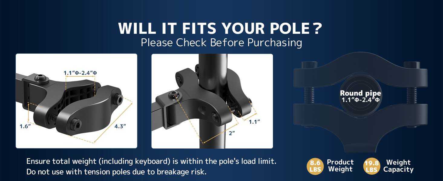 Will it fits your pole?