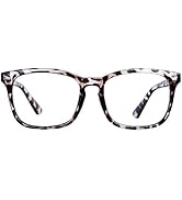 MAXJULI Blue Light Blocking Glasses,Computer Reading/Gaming/TV/Phones Glasses for Women Men(Leopard)