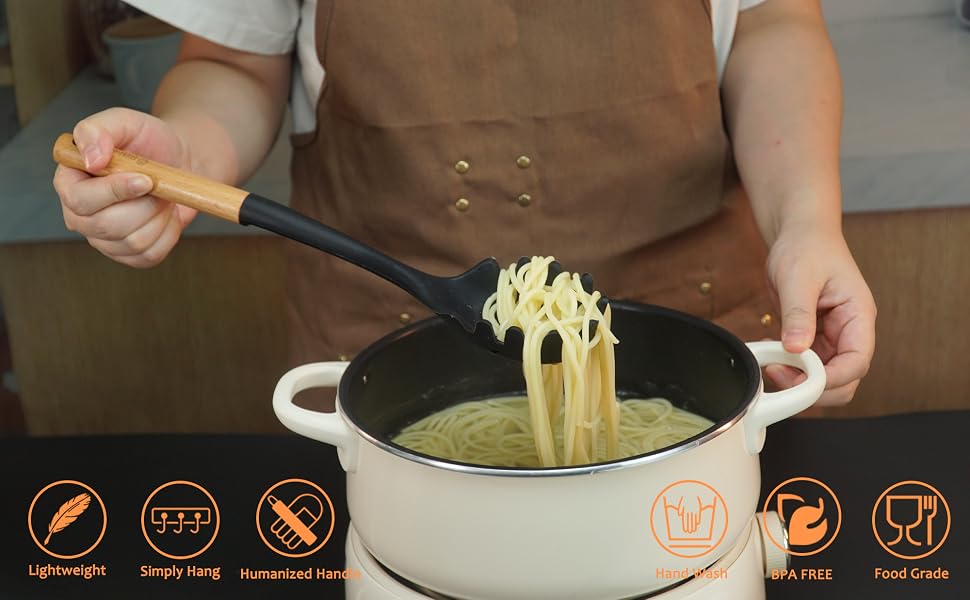 Silicone Pasta Fork Set