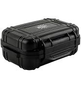 Linsoul Kiwi Ears SONICAP Waterproof Earbud Case,Hard Protective IEM Storage Box with EVA Lining,...