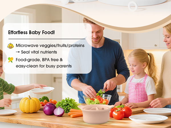 microwave food steamer