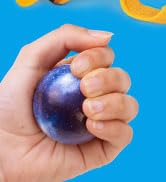 LovesTown Galaxy Stress Balls Bulk, 50PCS Foam Stress Balls 2 inch Squeeze Balls for Stress Relie...