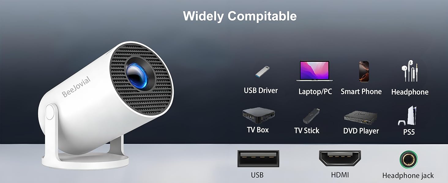 Widely Compatible with laptop, TV stick, PS5, USB drive, and more