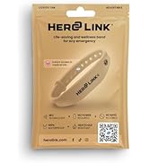 Hero Link Medical ID Bracelet &amp; Wellness Wristband – Adjustable Silicone, Waterproof, Heat-Resis...