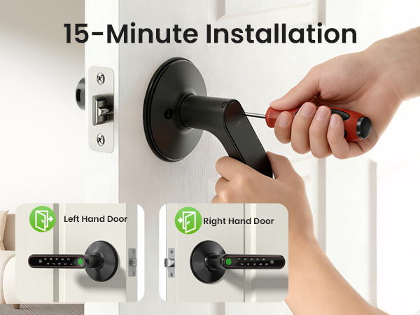 fingerprint door knob