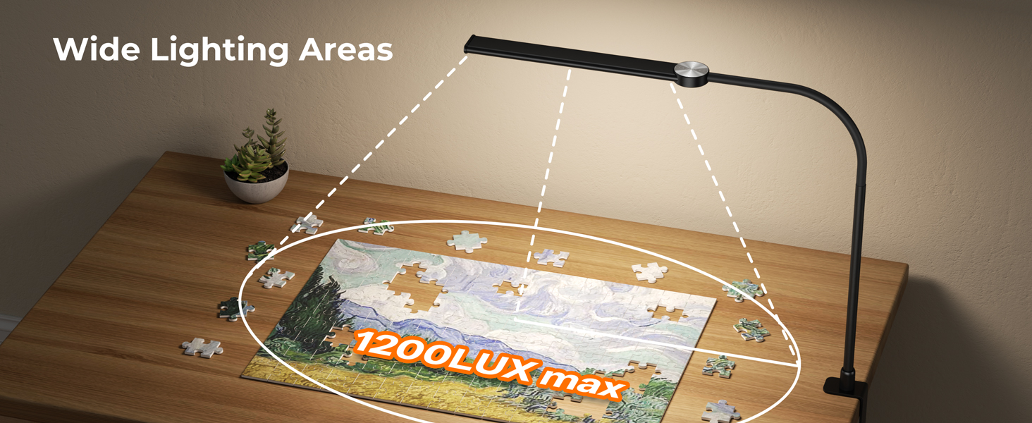 clip on Desk Lamp for Home Office