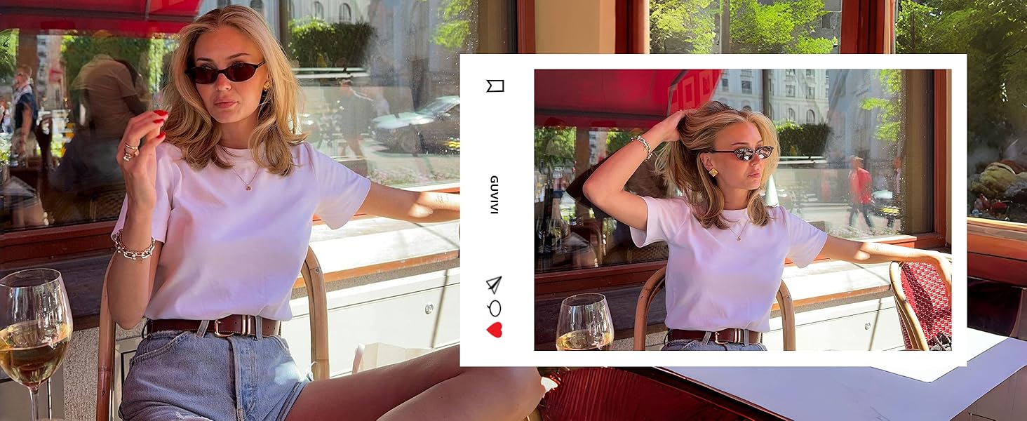 90s retro oval sunglasses for women