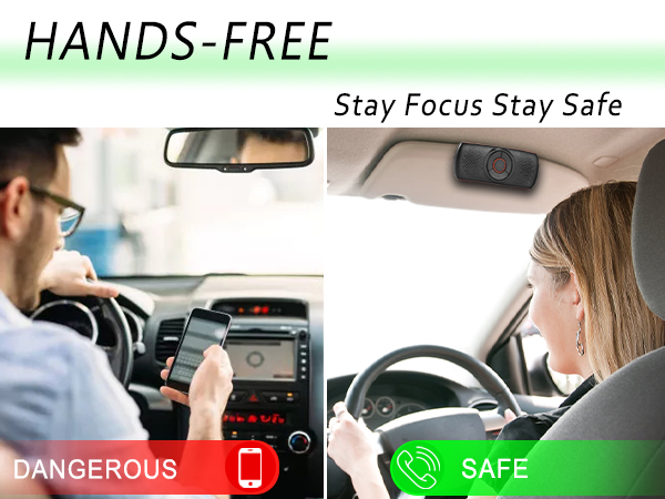 handsfree talking to keep safe