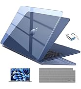 EooCoo Compatible with MacBook Air 13 inch Case 2026 2025-2022 M4 M3 M2 Model A3240 A3113 A2681, ...